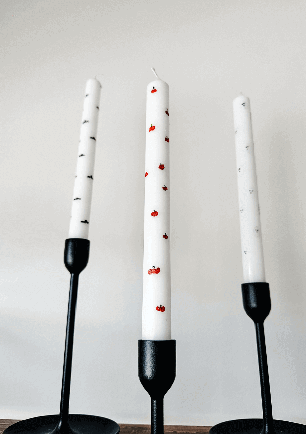 Halloween Painted Candles - Lynn Mumbing Mejia - Featured Blog Image 2