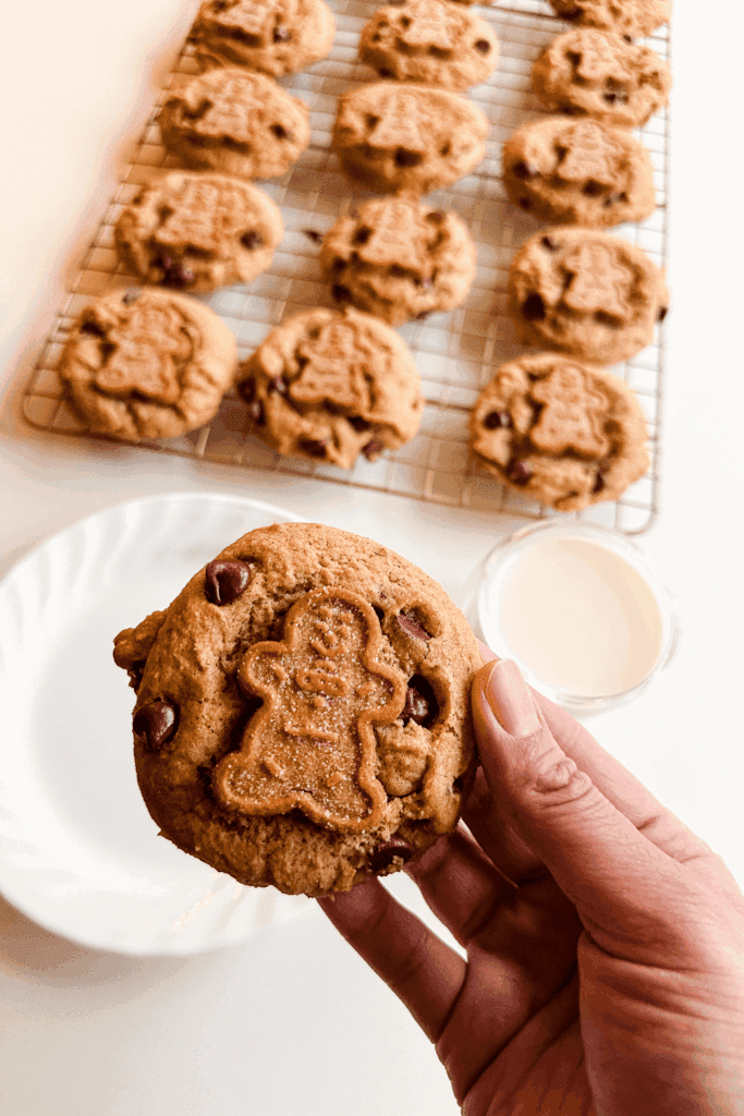 Gingerbread Chocolate Chip Cookies - Lynn Mumbing Mejia - Featured Blog Pin 1