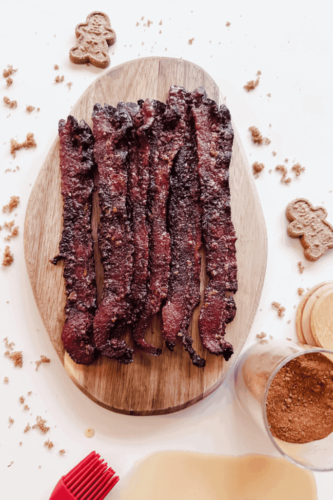 Gingerbread Candied Bacon - Lynn Mumbing Mejia - Featured Blog Pin 2 Image