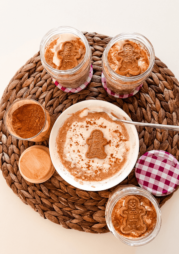Gingerbread Overnight Oats
