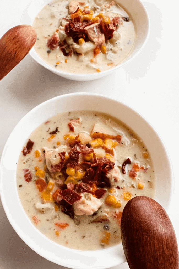 Salmon Chowder Recipe - Lynn Mumbing Mejia - Featured Blog Pin 2