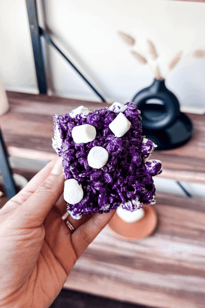 Ube Rice Krispies Treats - Lynn Mumbing Mejia - Featured Pin 2