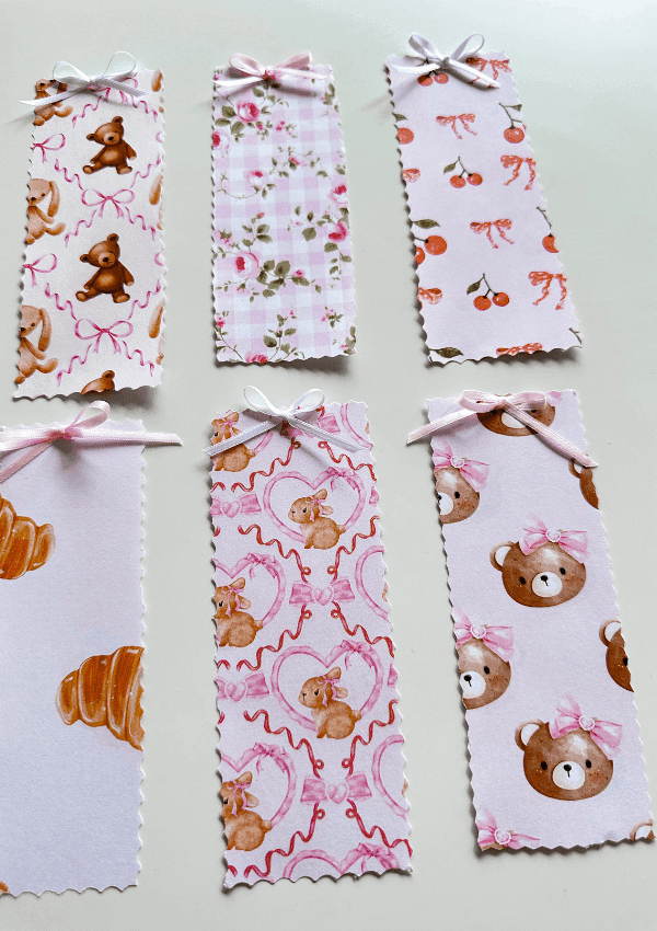 DIY Pink Coquette Bookmarks - Featured Pin Image 2 - Lynn Mumbing Mejia