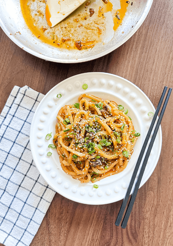 Spicy Garlic Butter Udon