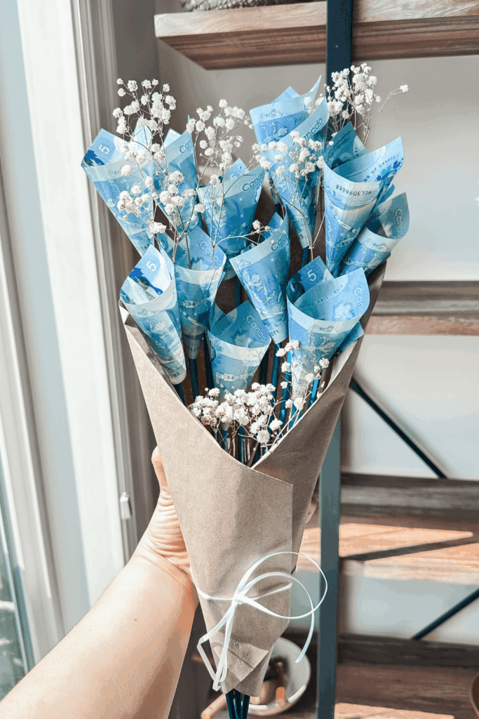 Easy DIY Money Bouquet - Featured Pin Image 2 - Lynn Mumbing Mejia