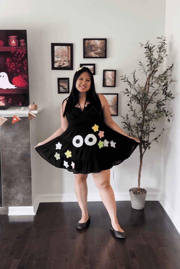 DIY Soot Sprite Costume - Featured Pin 2 Image - Lynn Mumbing Mejia