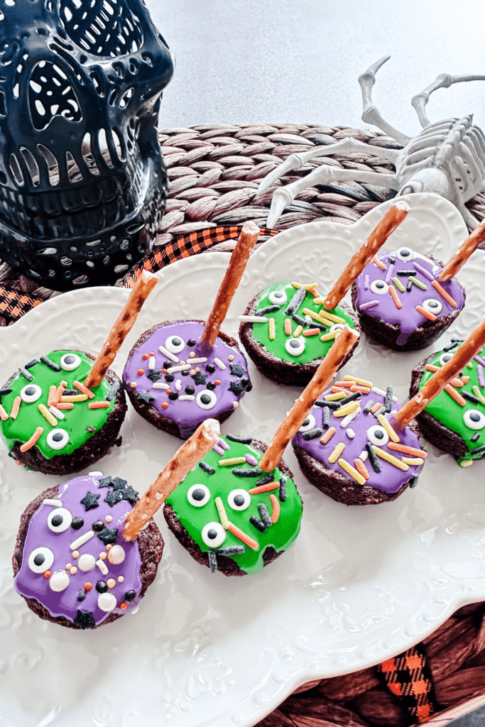 Witch Cauldron Brownies - Lynn Mumbing Mejia - Featured Pin Image 2